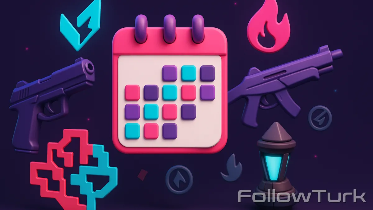 Calendário do valorant esports: torneios e horários - FollowTurk Blog