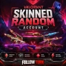 Random Valorant Skinned Account