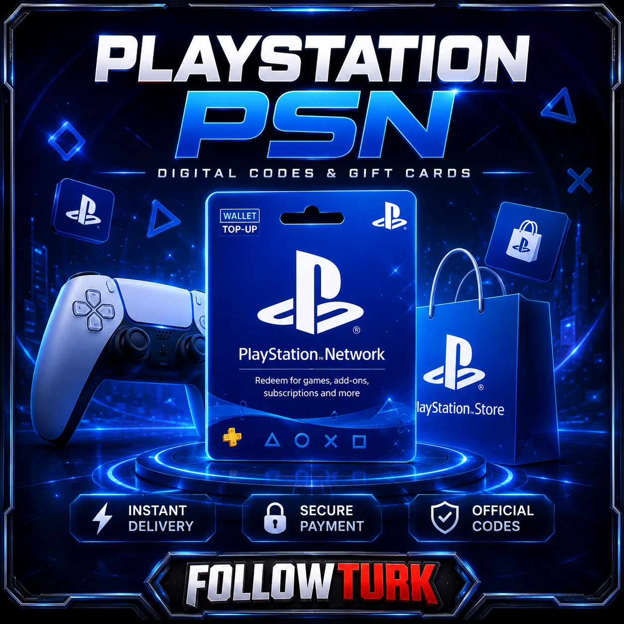 PlayStation PSN Gift Cards