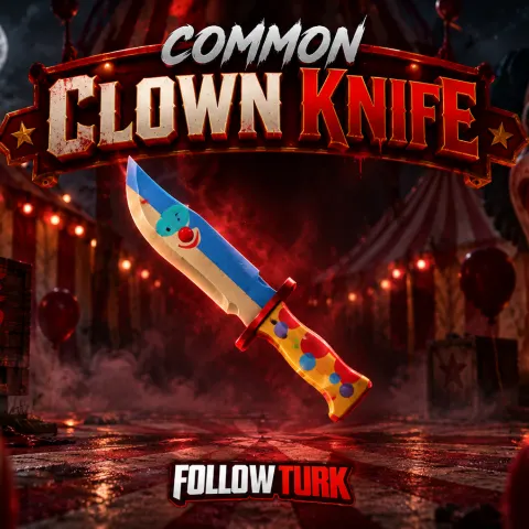 Common Clown Knife - MM2 - FollowTurk