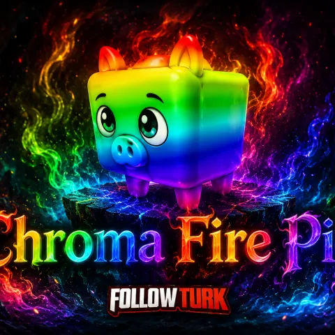 Chroma Fire Pig - MM2 - FollowTurk