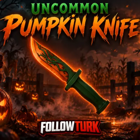 Uncommon Pumpkin Knife - MM2 - FollowTurk