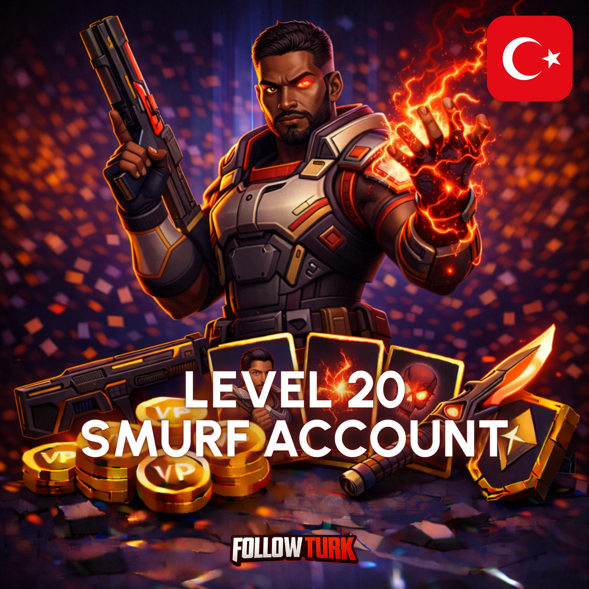 Conta Smurf da Turquia (TR)