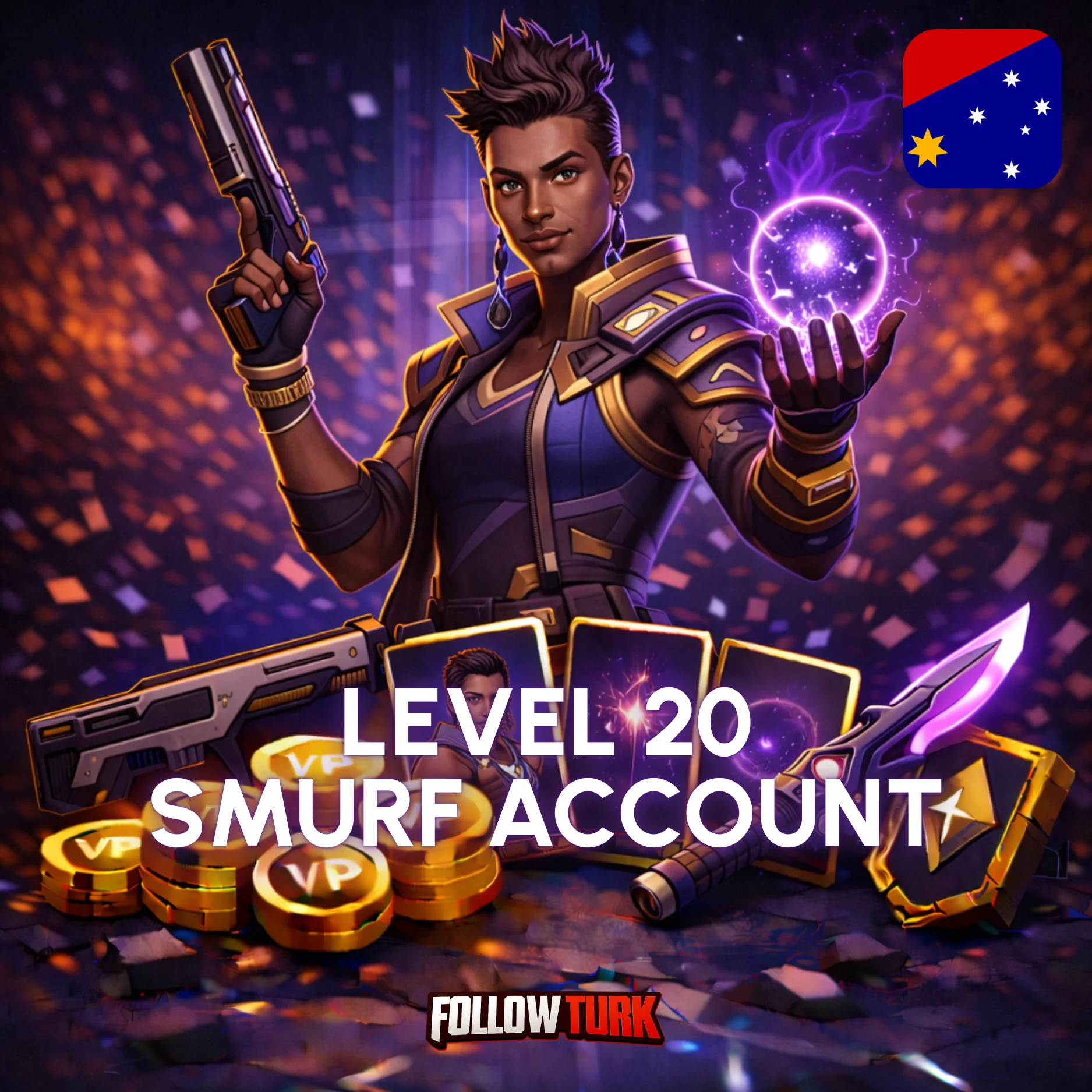 Conta Smurf Valorant Ásia-Pacífico (AP) - FollowTurk