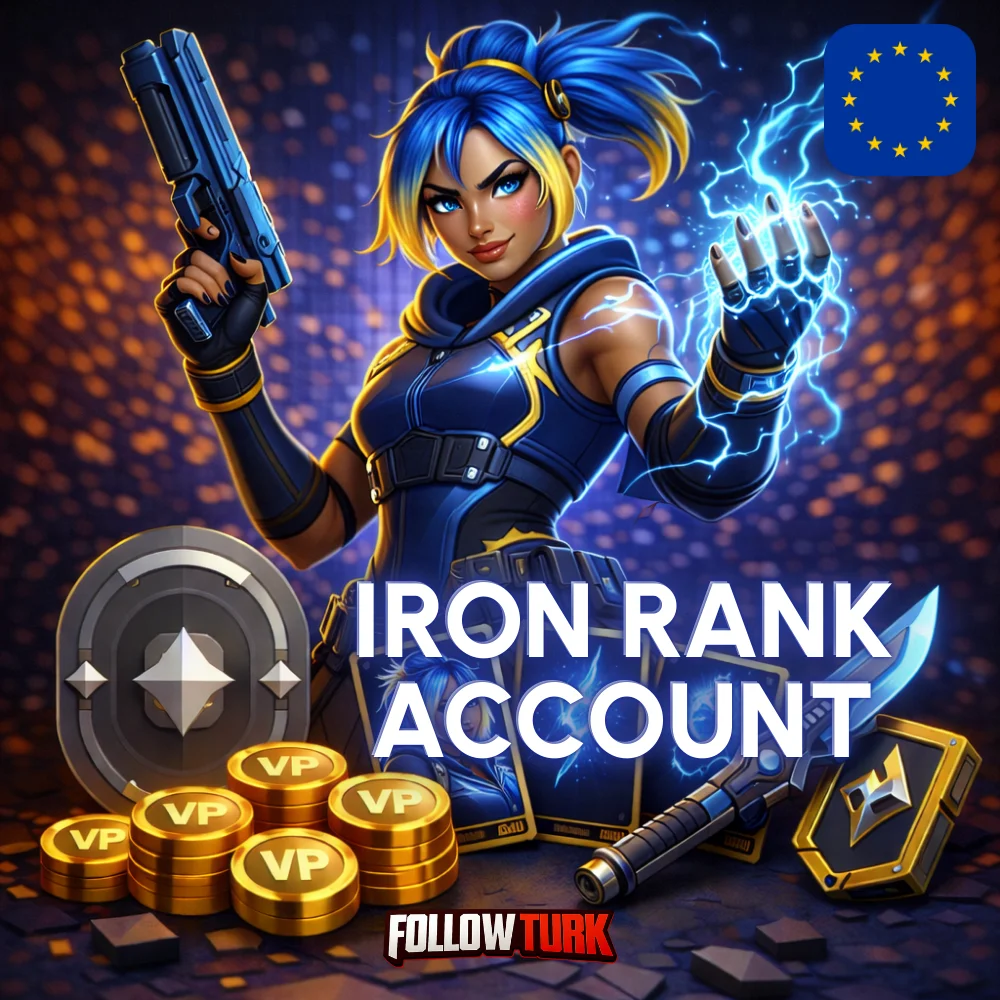 Europa - Conta Iron EU - FollowTurk