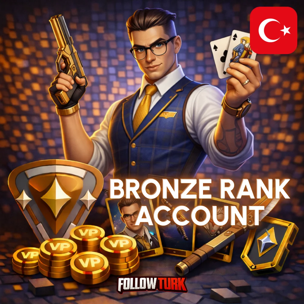 Turquia - Conta Bronze TR - FollowTurk