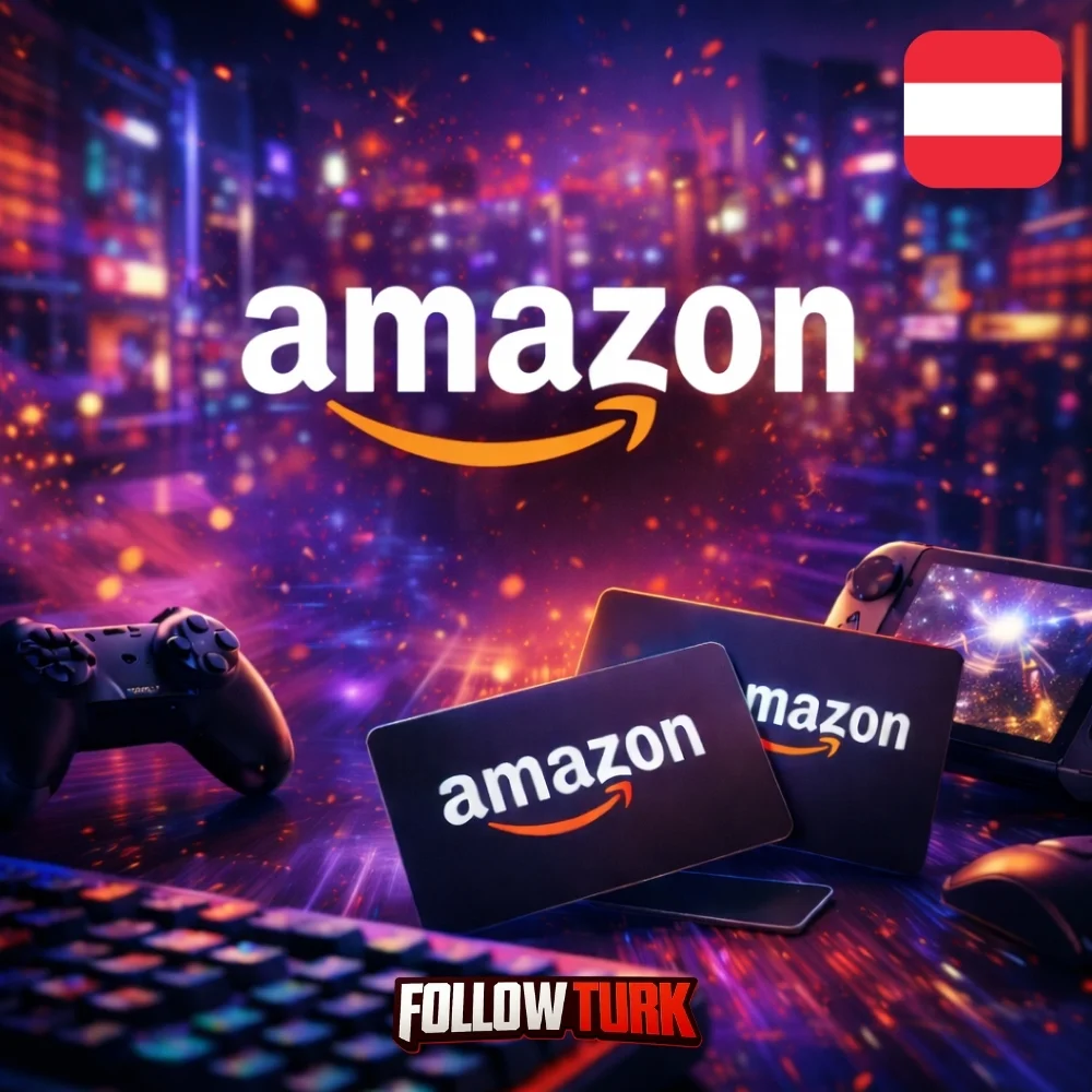 Amazon Áustria - Gift Card em EUR - FollowTurk
