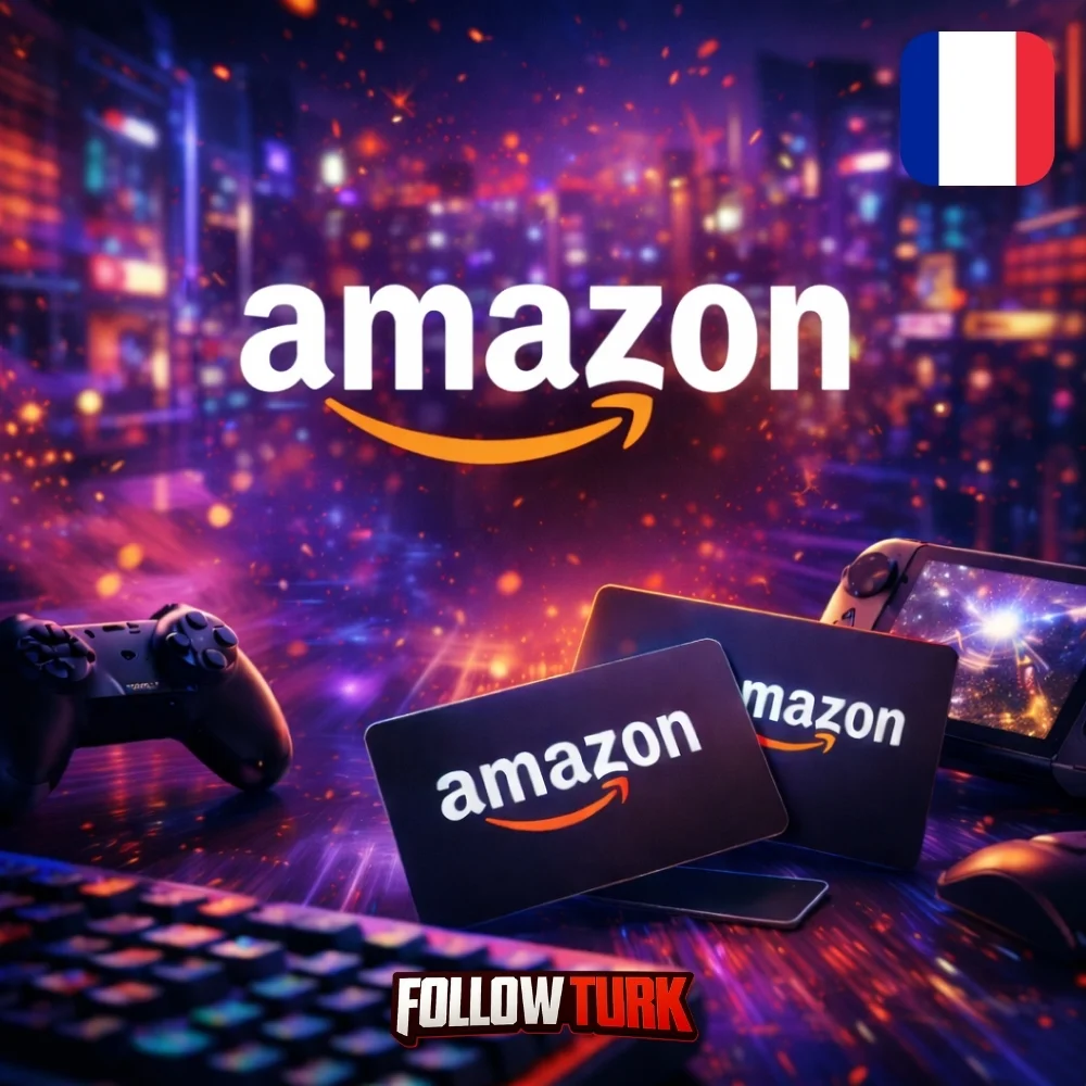 Cartão Presente Amazon França em EUR - FollowTurk
