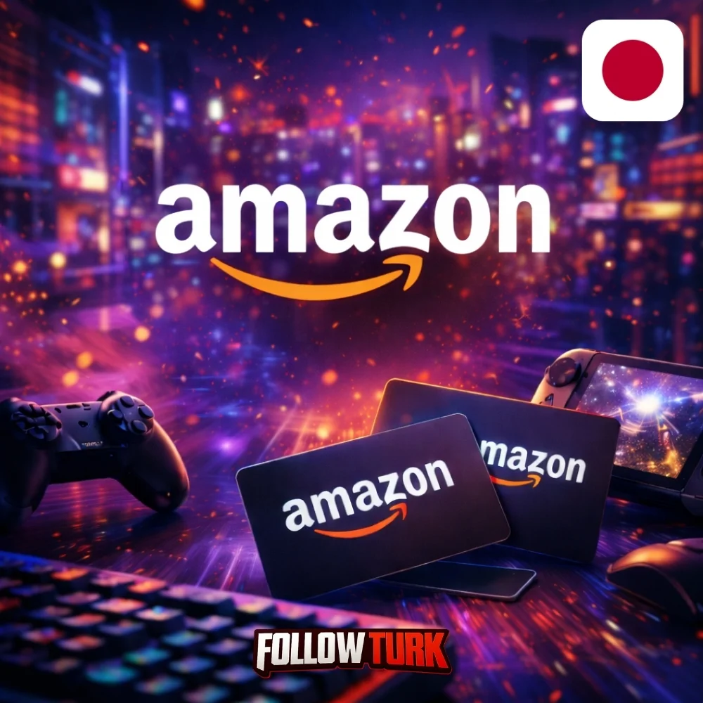 Cartão Presente Amazon Japão em JPY - FollowTurk