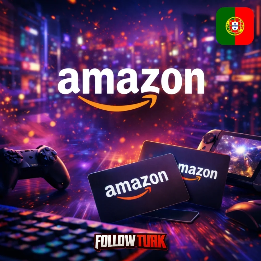 Cartão Presente Amazon Portugal em EUR - FollowTurk