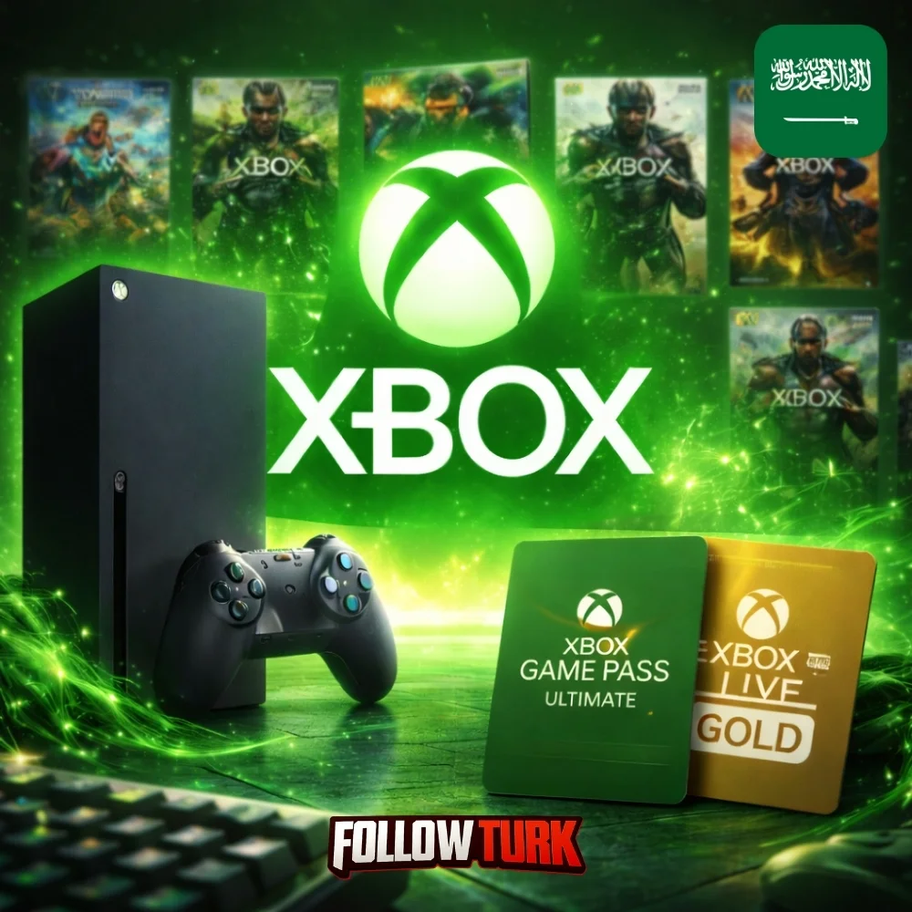 Xbox Arábia Saudita - Gift Card em SAR - FollowTurk