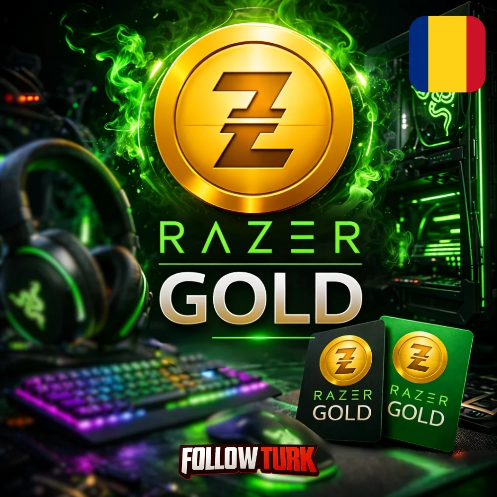 Razer Gold Romênia - RON - FollowTurk