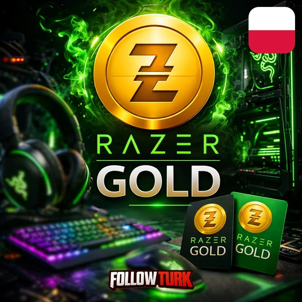 Razer Gold Polónia - PLN - FollowTurk