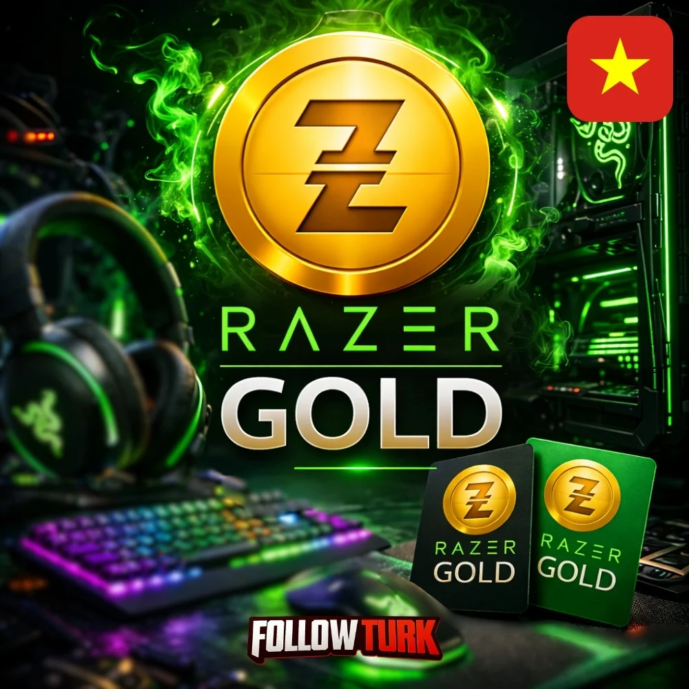 Razer Gold Vietnã - VND - FollowTurk