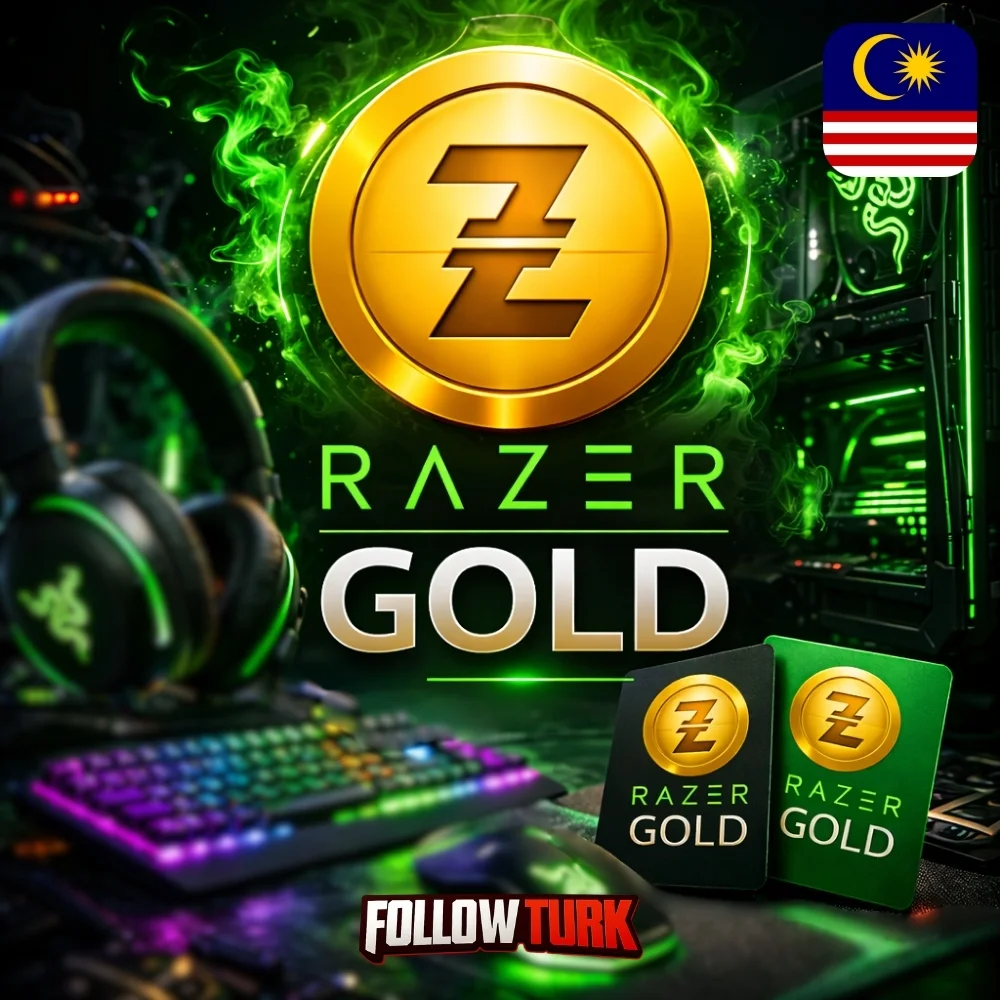 Razer Gold Malásia - MYR - FollowTurk