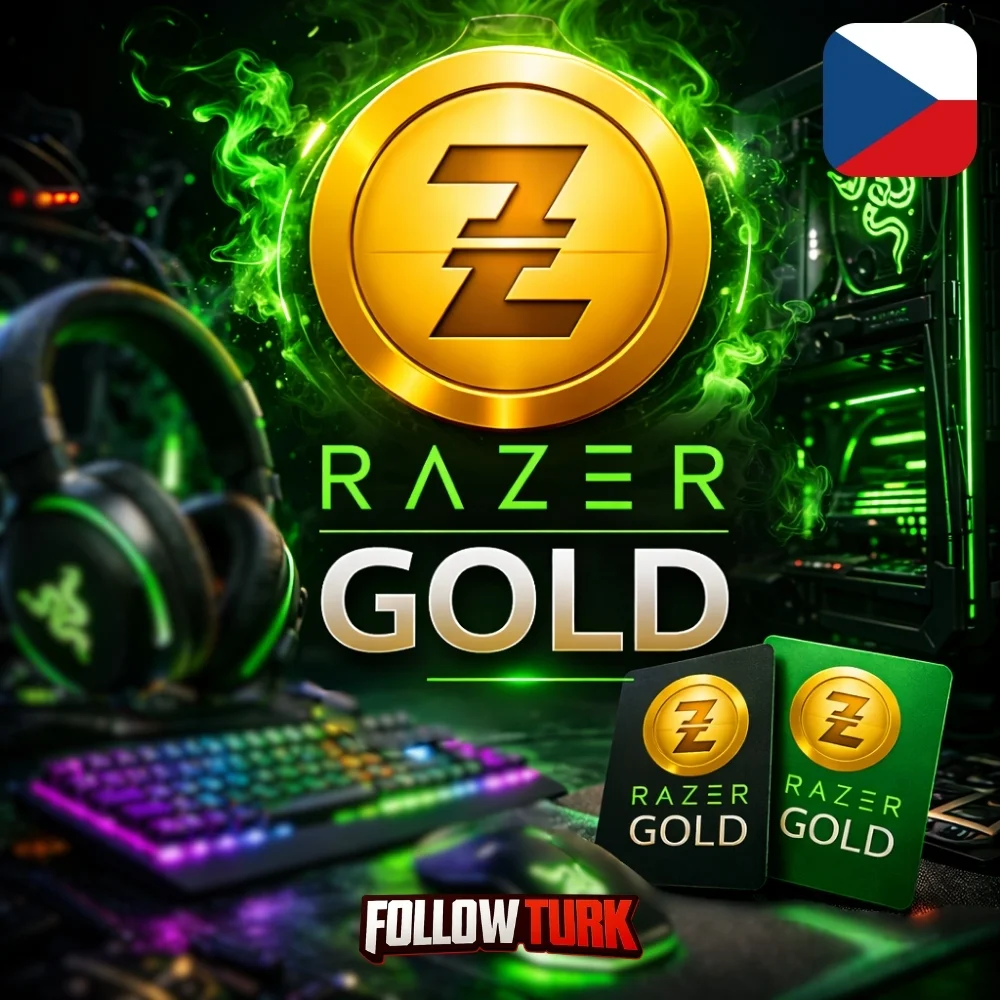 Razer Gold República Tcheca - CZK - FollowTurk