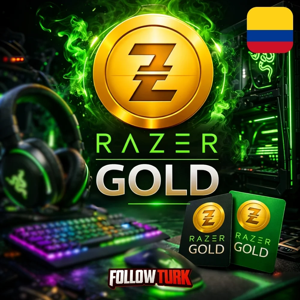 Razer Gold Colômbia - COP - FollowTurk