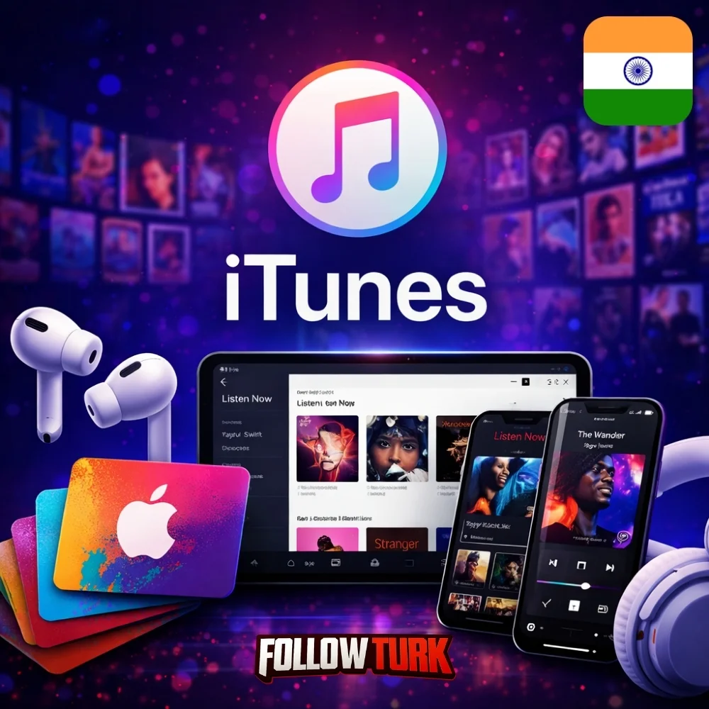 iTunes Índia - INR - FollowTurk