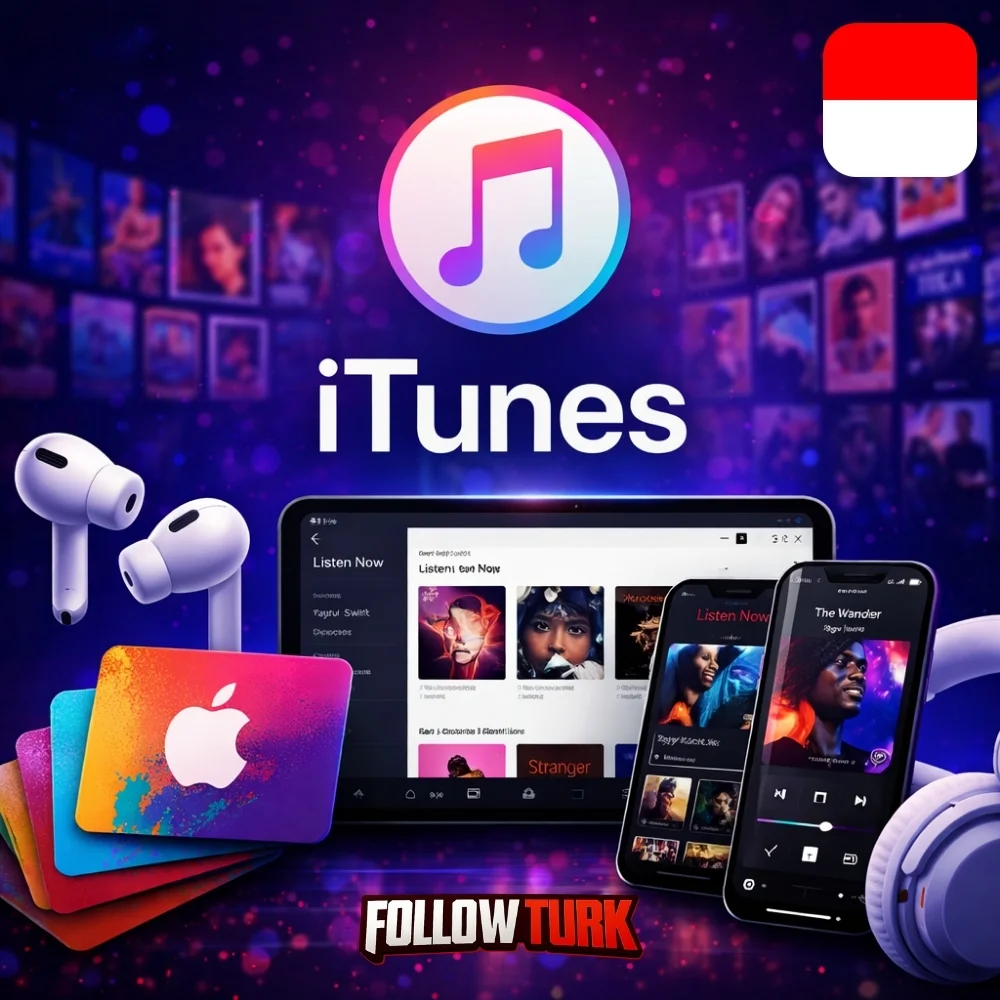 iTunes Indonésia em IDR - FollowTurk