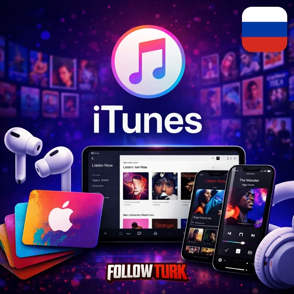iTunes Rússia - RUB - FollowTurk