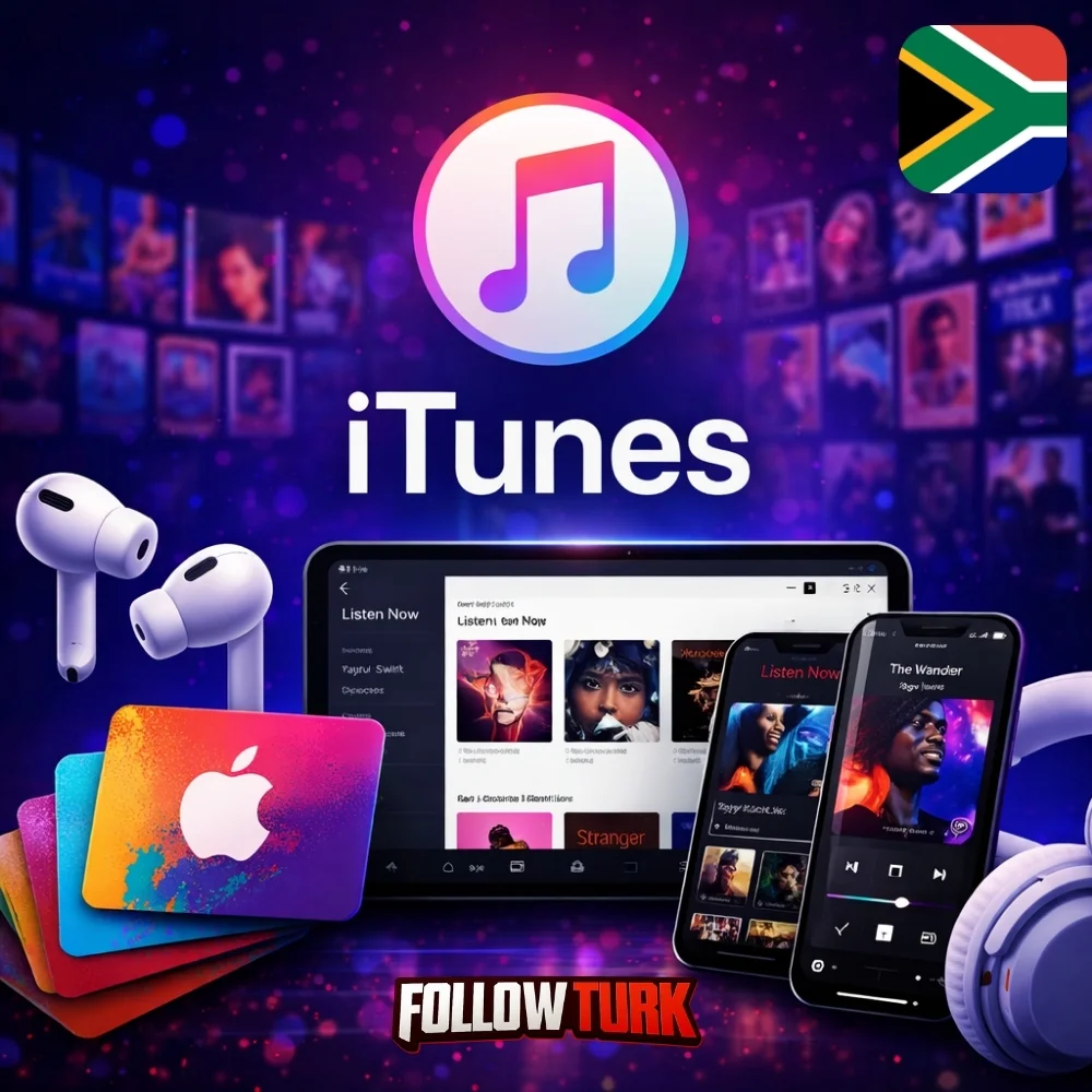 iTunes África do Sul - ZAR - FollowTurk