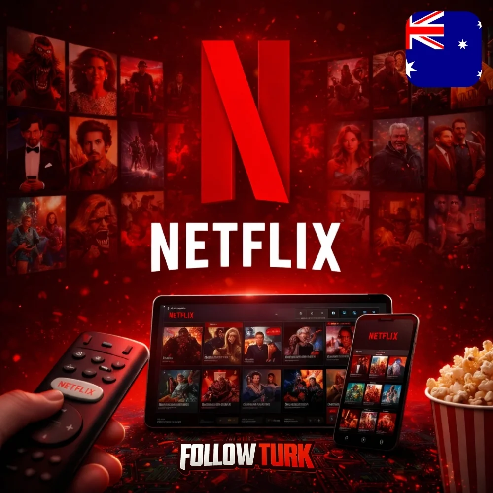 Netflix Austrália - Cartão Presente AUD - FollowTurk