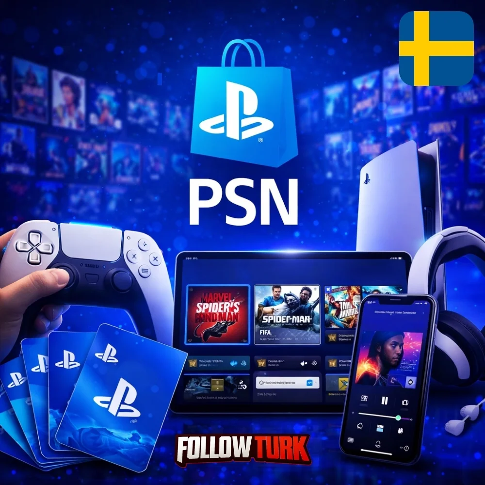 PlayStation Suécia - PSN - FollowTurk