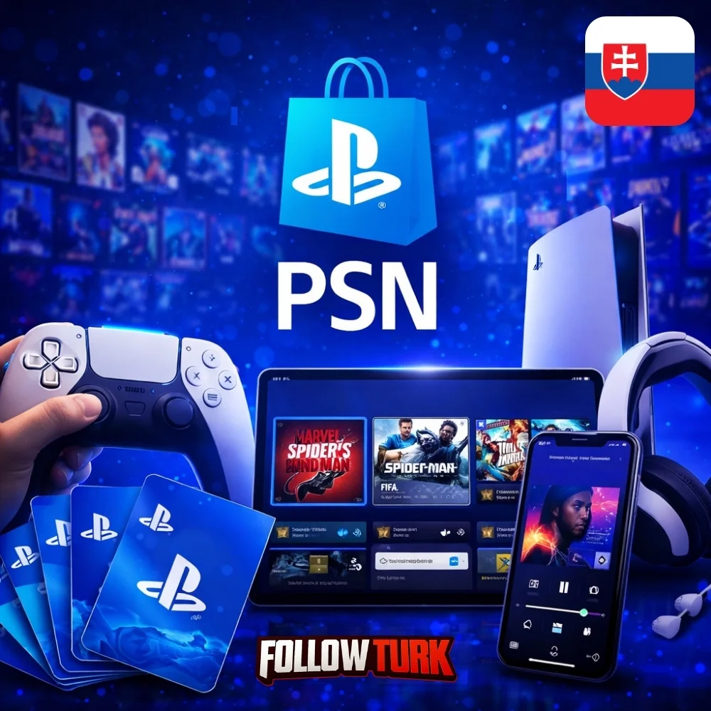 PlayStation Eslováquia - PSN - FollowTurk