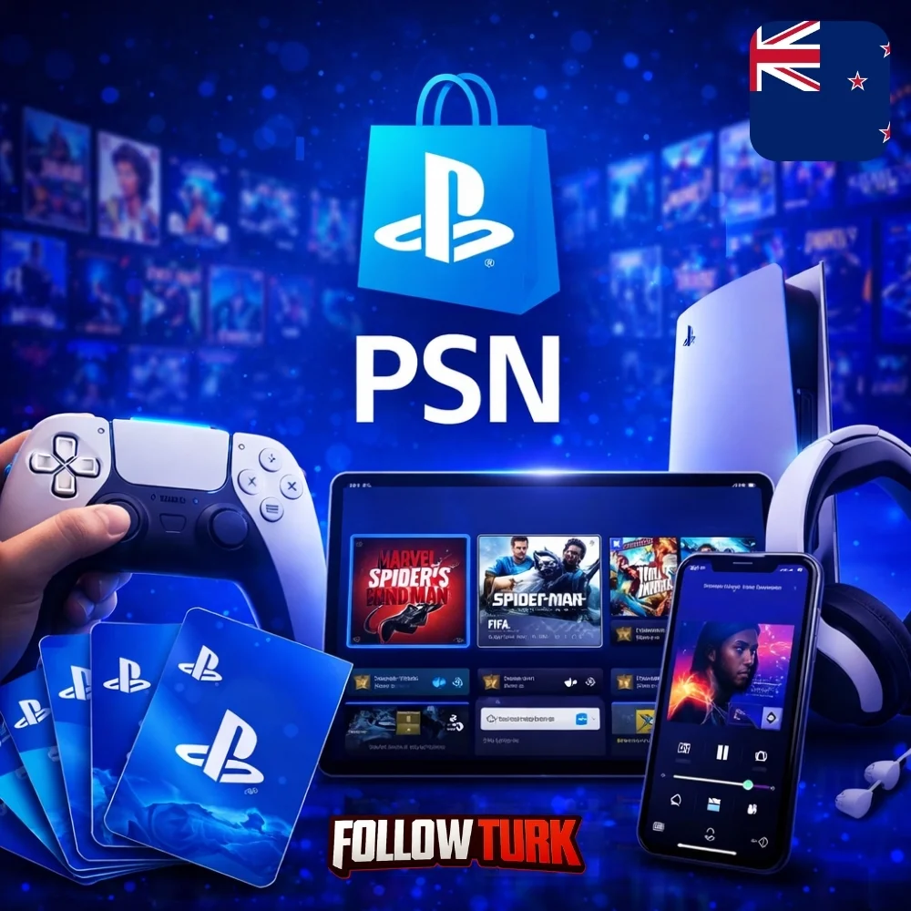 PlayStation Nova Zelândia - PSN - FollowTurk