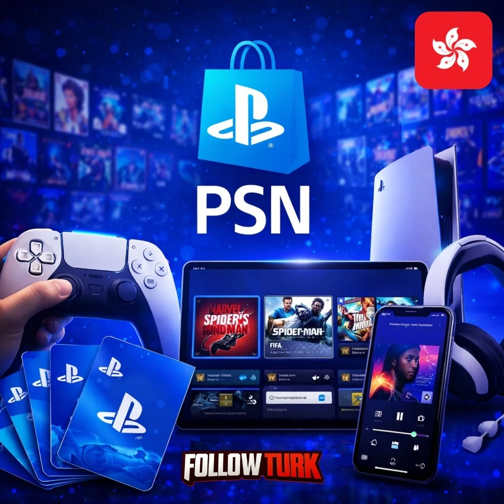 Cartão PlayStation Hong Kong (PSN) - FollowTurk