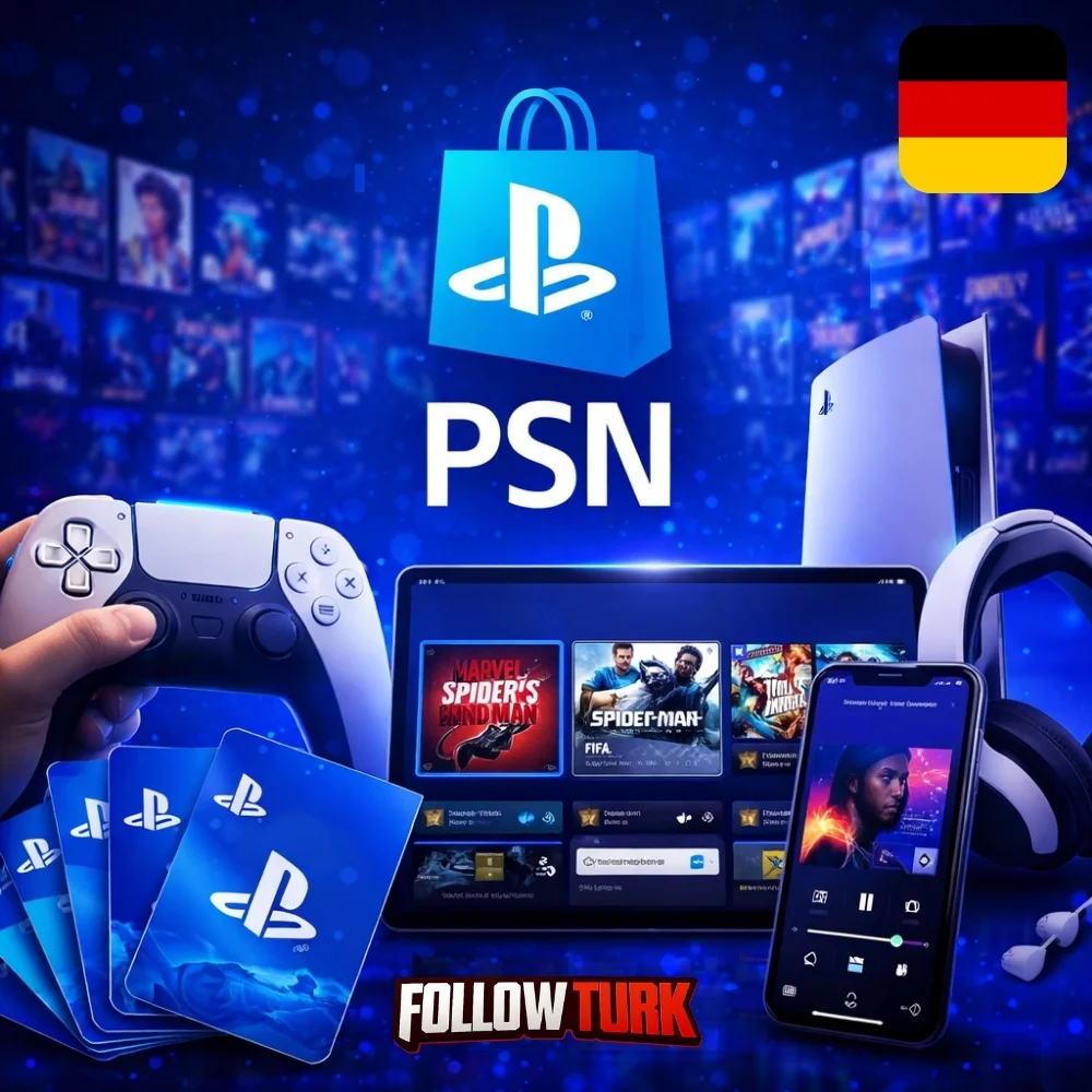 PlayStation Alemanha - PSN - FollowTurk