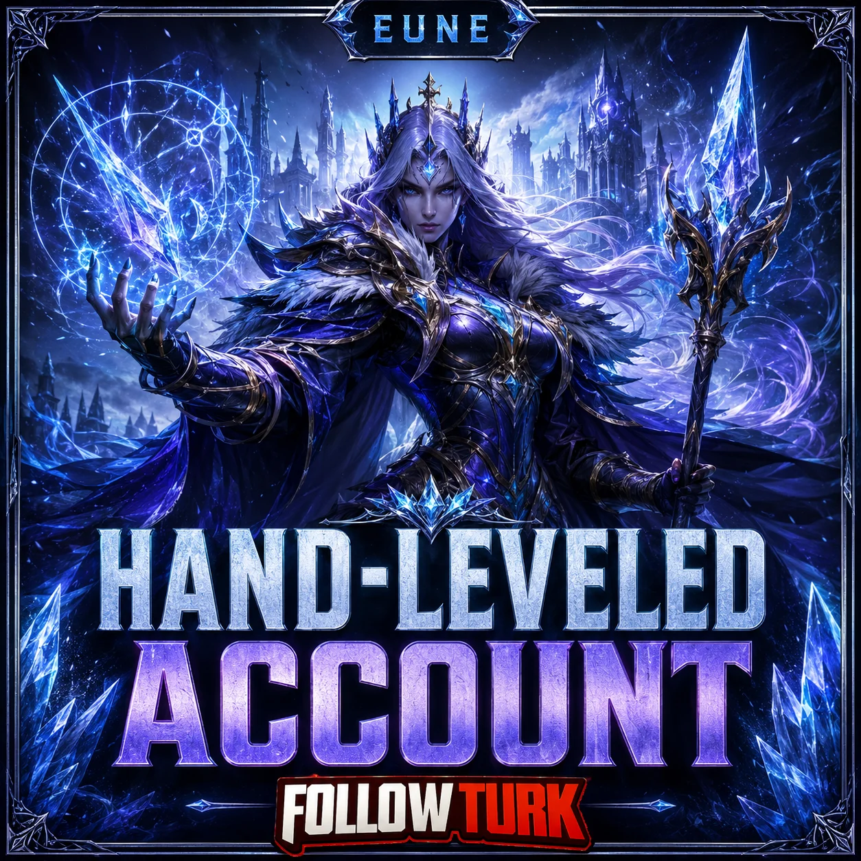 Conta EUNE de Legend Evoluída Manualmente - FollowTurk