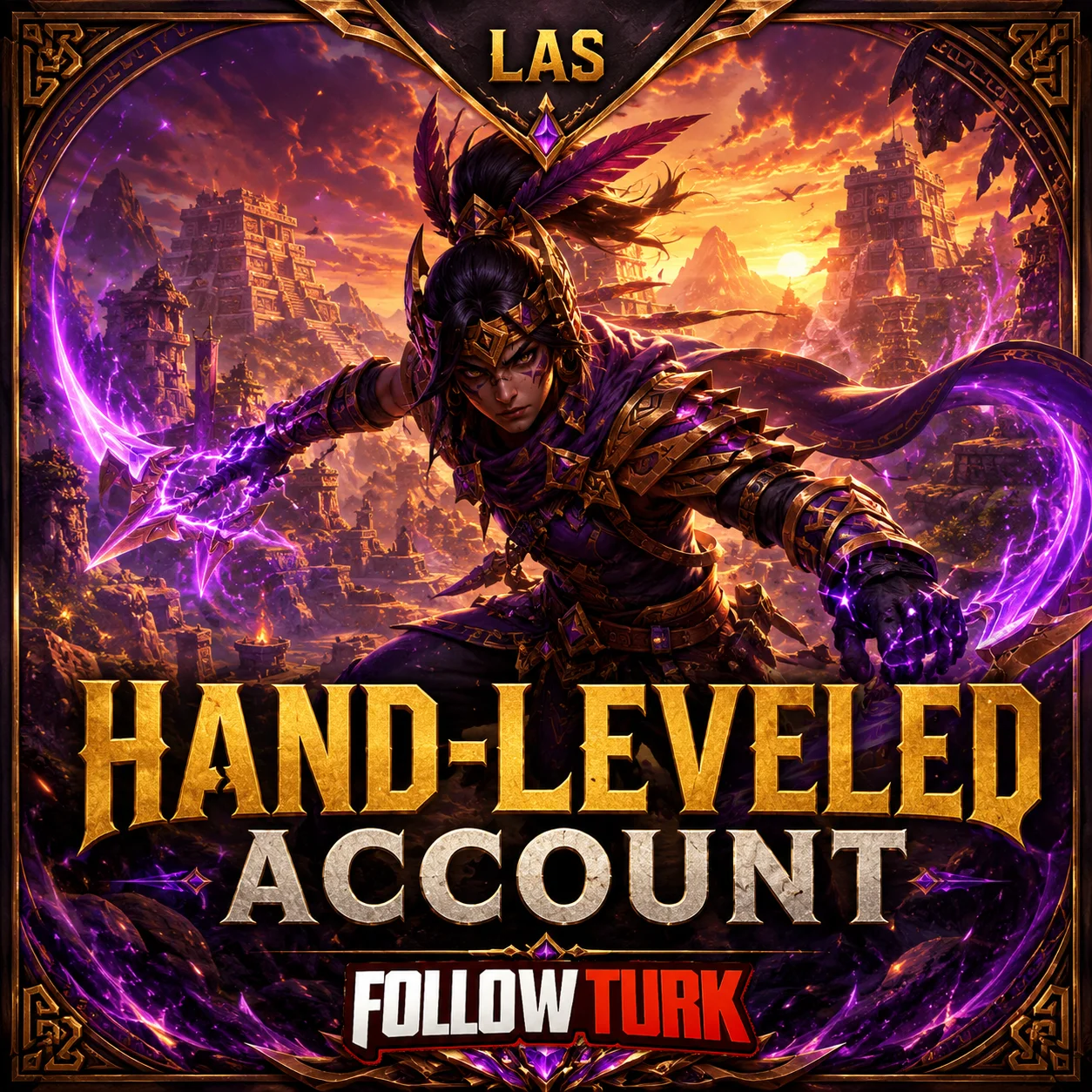 LAS - Conta nivelada manualmente - FollowTurk