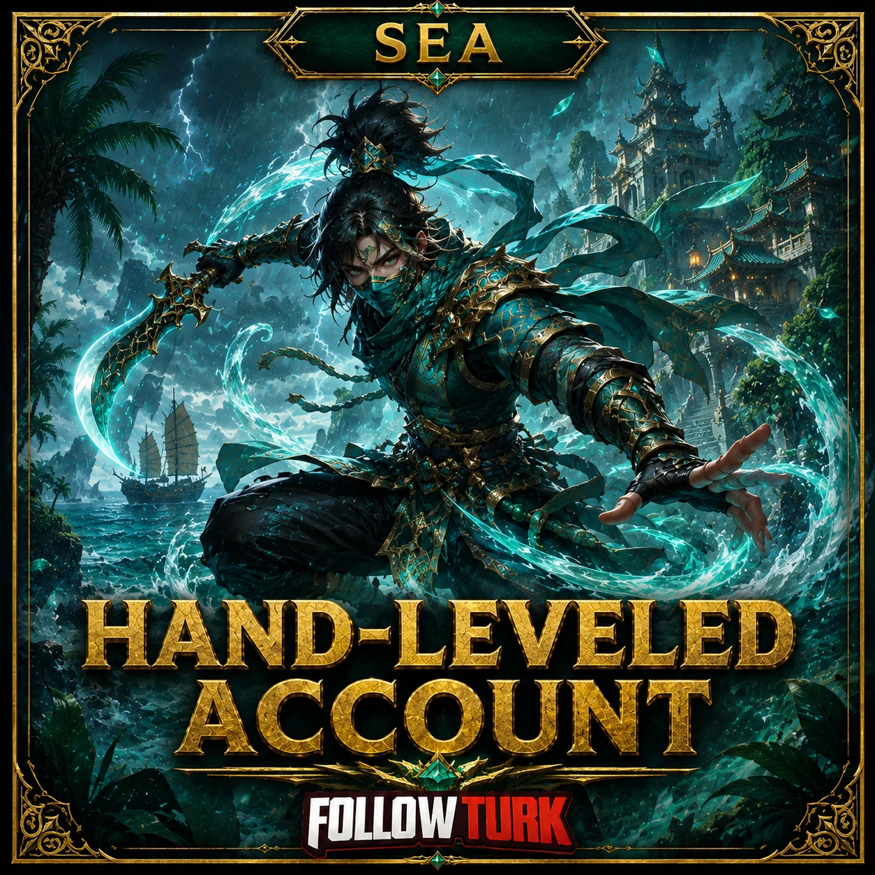 Conta SEA de Legend Upada Manualmente - FollowTurk
