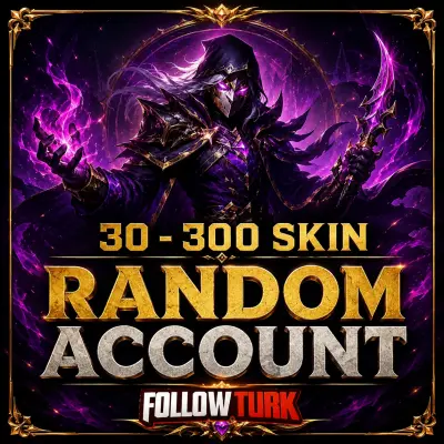 Conta Legend Aleatória com 30 a 300 Skins