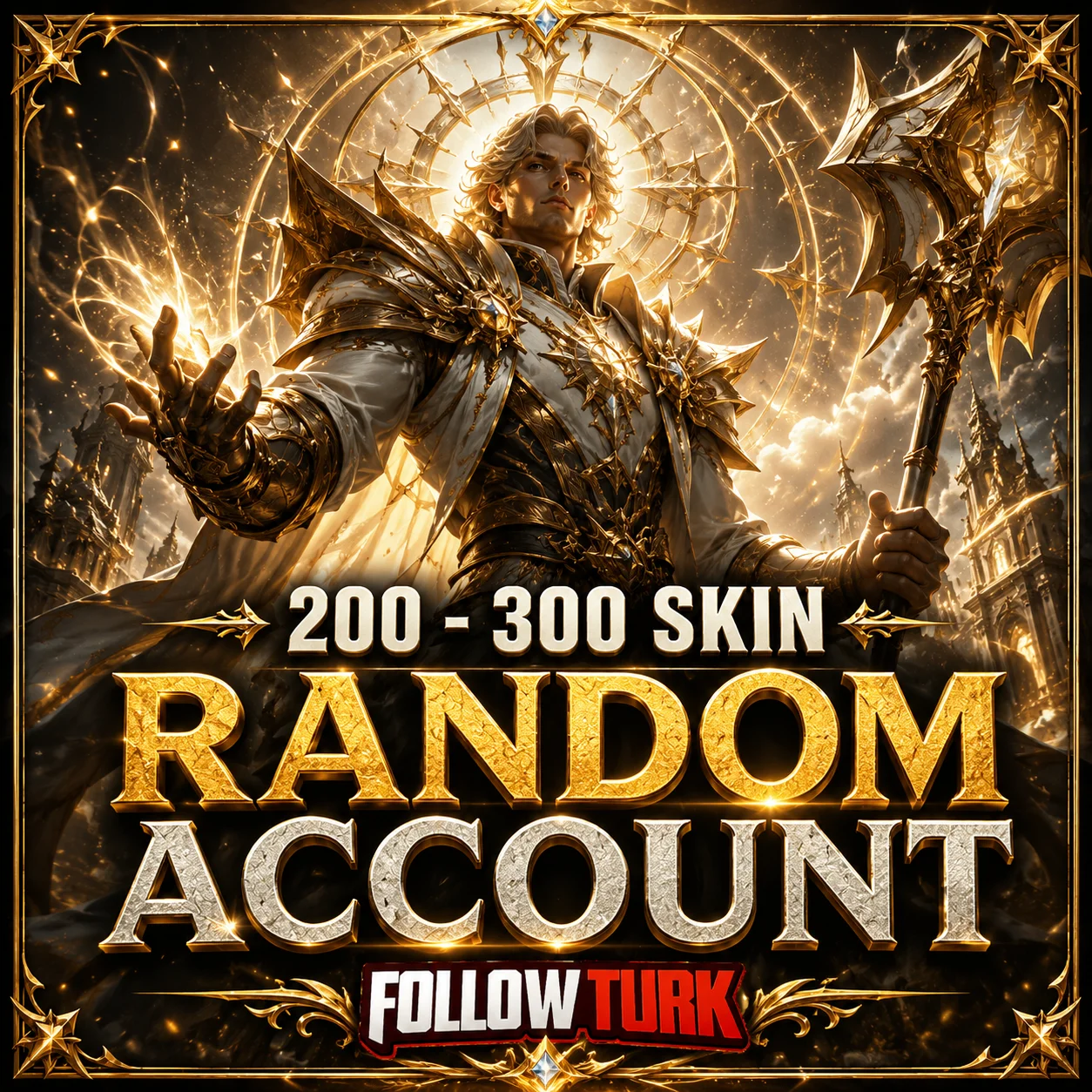 Conta Legend Aleatória com 200 a 300 Skins - FollowTurk
