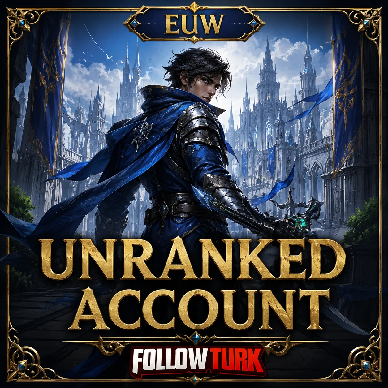 Conta EUW Não Ranqueada (Unranked) - FollowTurk