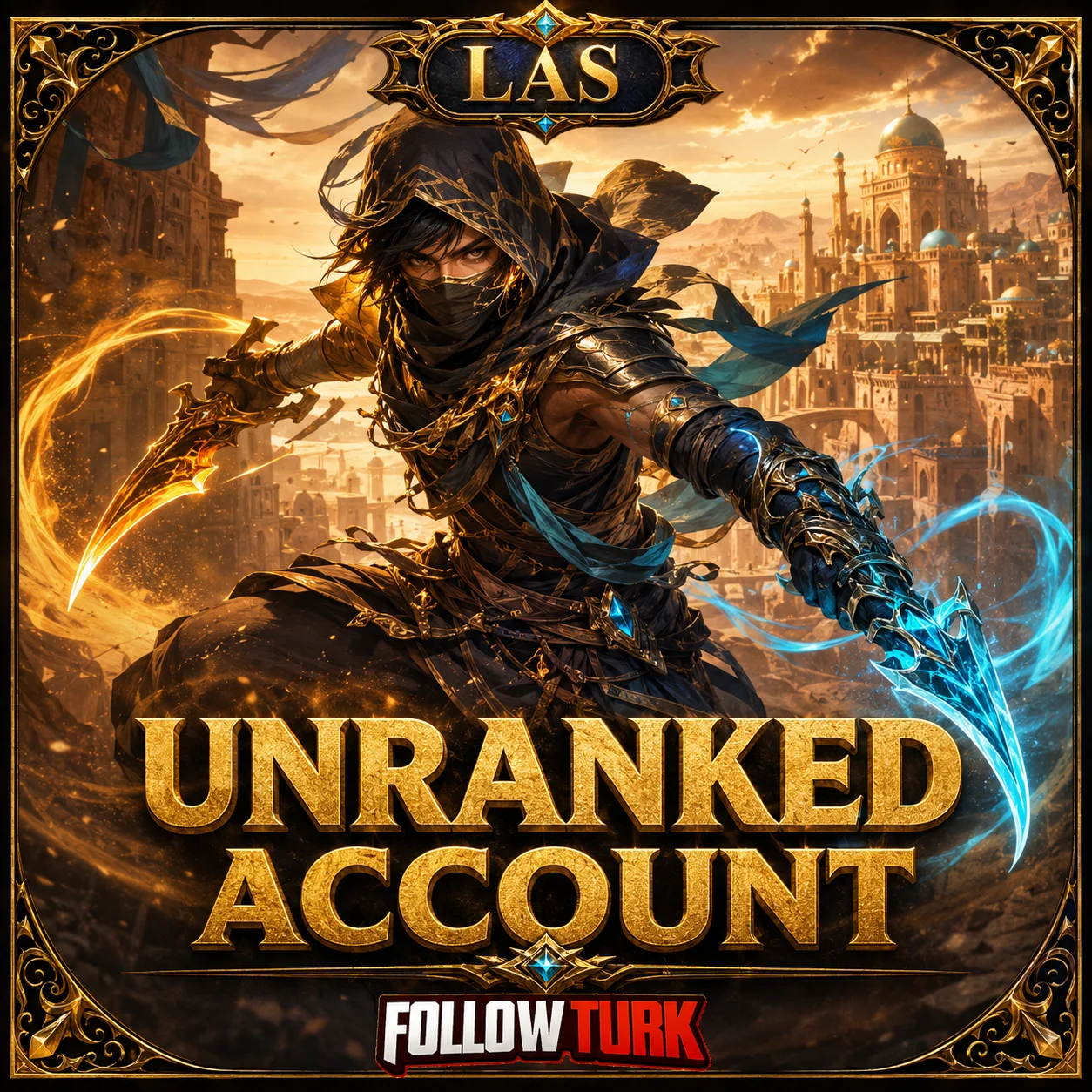 LAS - Conta Sem Ranque - FollowTurk