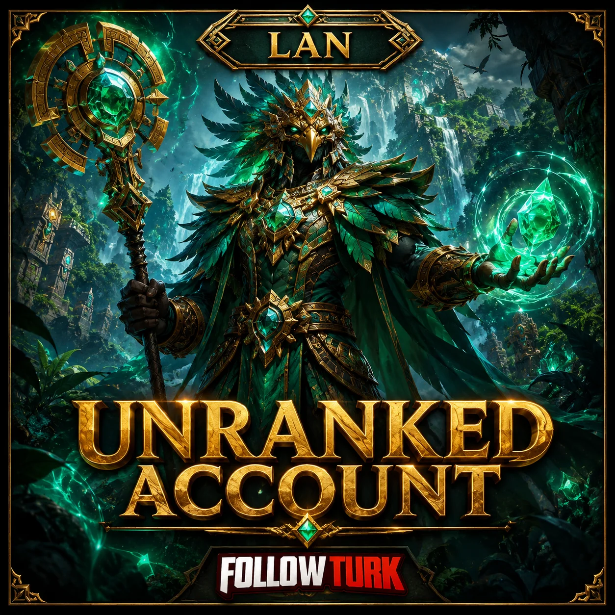 LAN - Conta Sem Ranking - FollowTurk