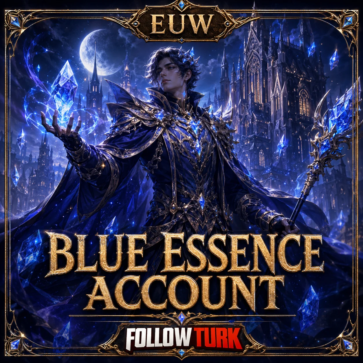 Conta EUW com Essência Azul - FollowTurk
