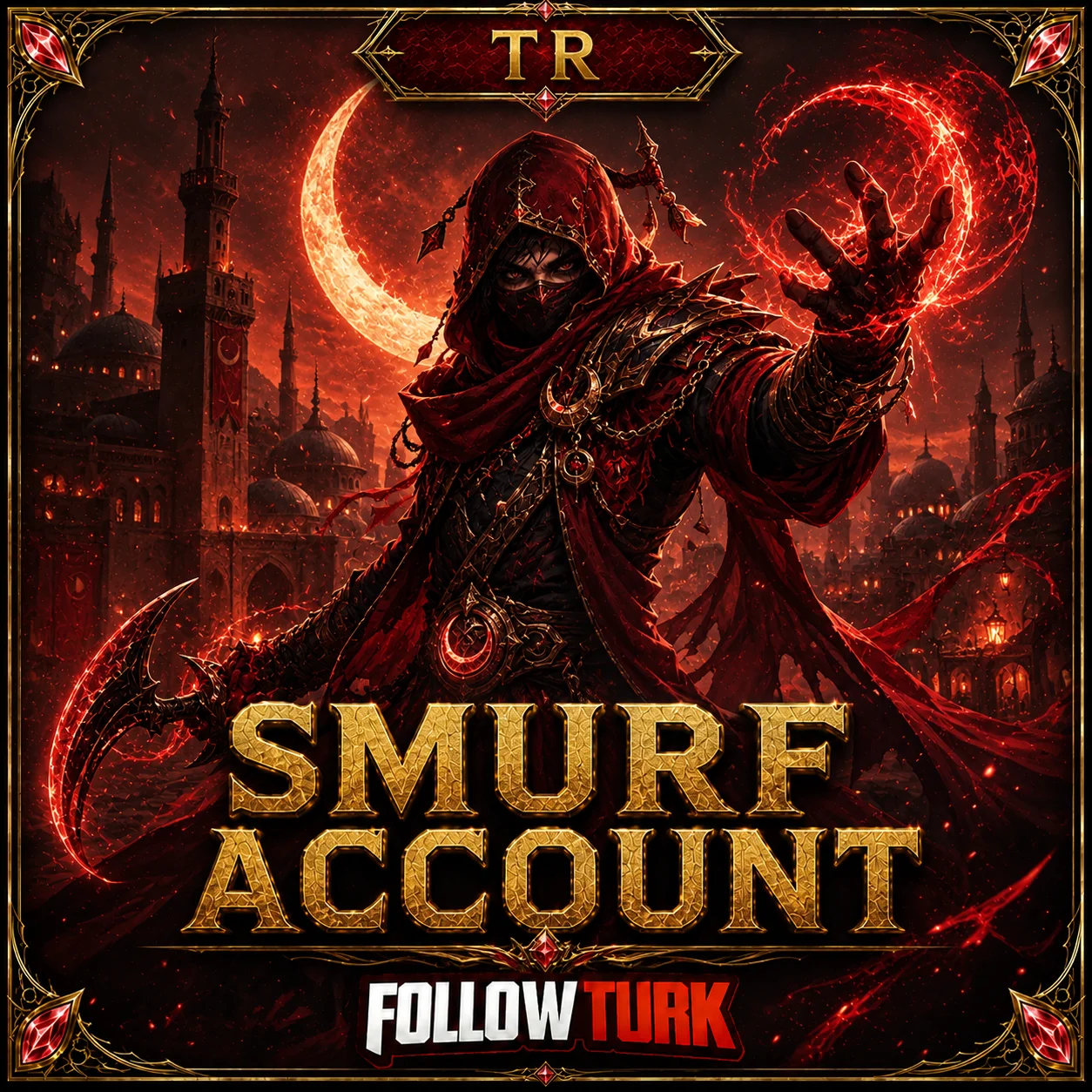 Conta Smurf TR (Legend) - FollowTurk