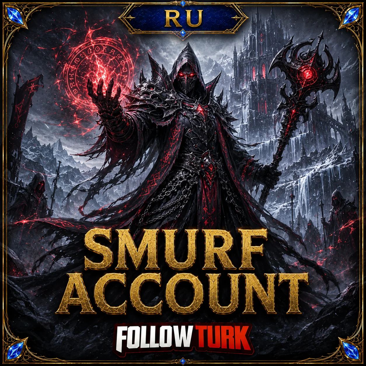 Conta Smurf RU para Legend - FollowTurk