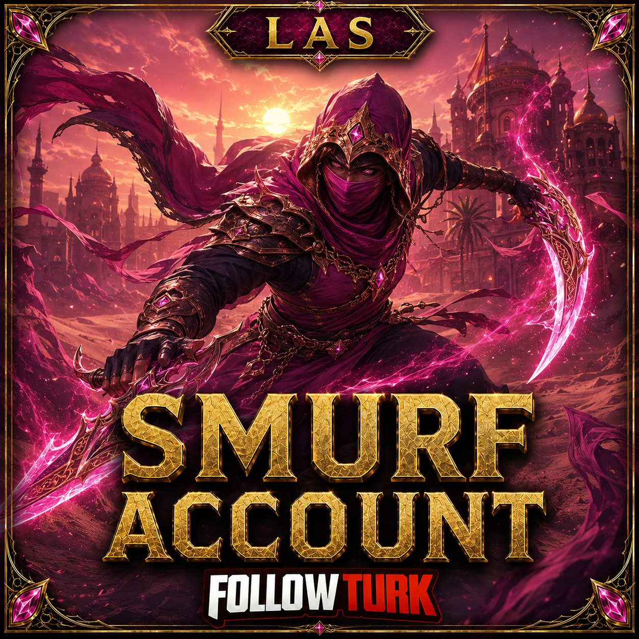 LAS - Conta Smurf - FollowTurk