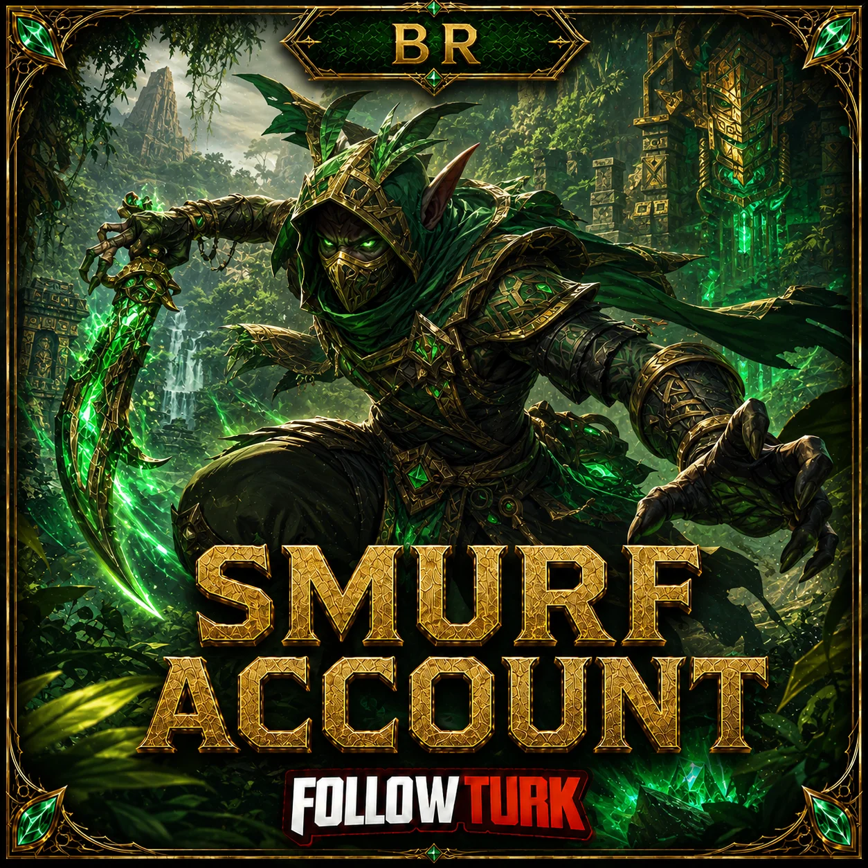 Conta Smurf BR (Legend) - FollowTurk