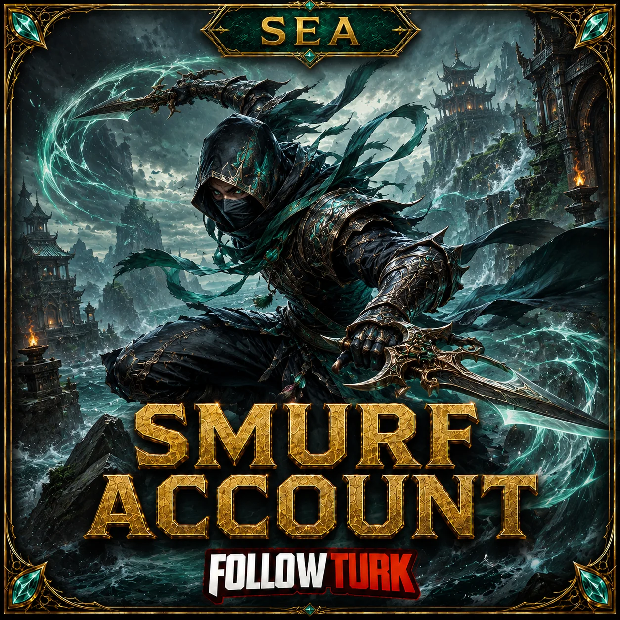 Conta Smurf SEA para Legend - FollowTurk