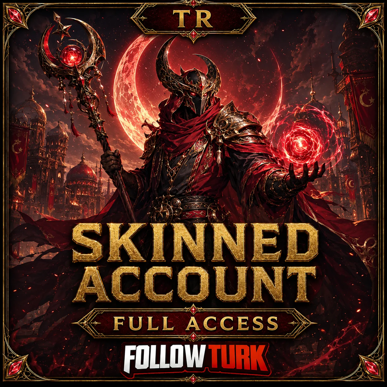 TR - Conta com Skins e Acesso Total - FollowTurk