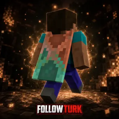 Capa de Cobre - Chave Minecraft