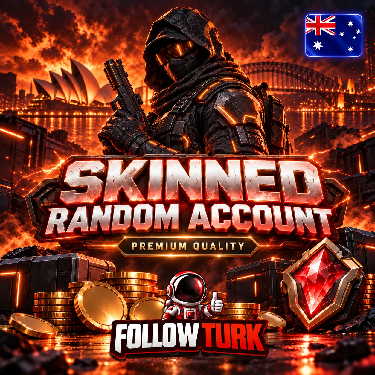 AP - Conta Aleatória com Skins (Ásia-Pacífico) - Acesso Total - FollowTurk