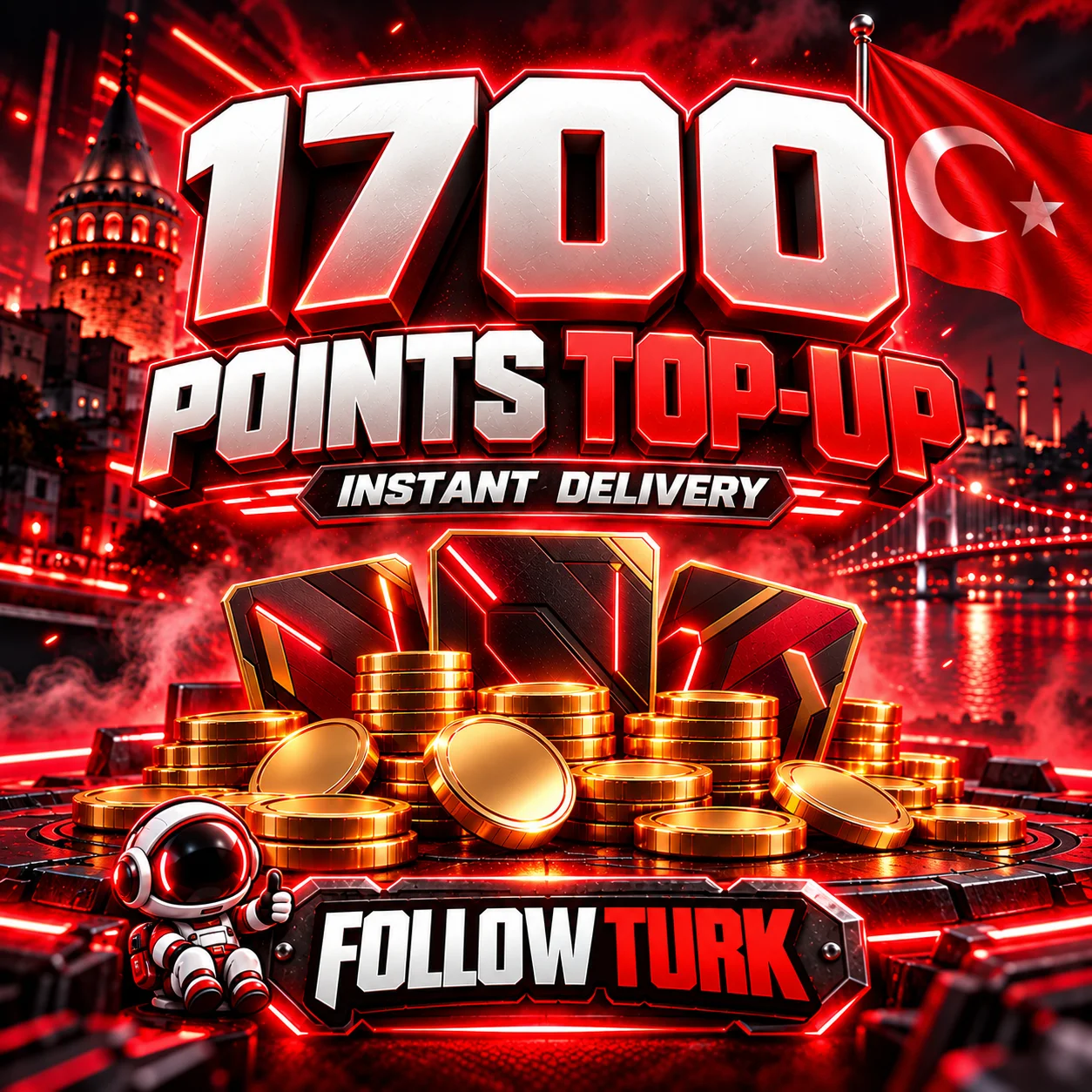 Turquia 1700 VP (Valo Points TR) - FollowTurk