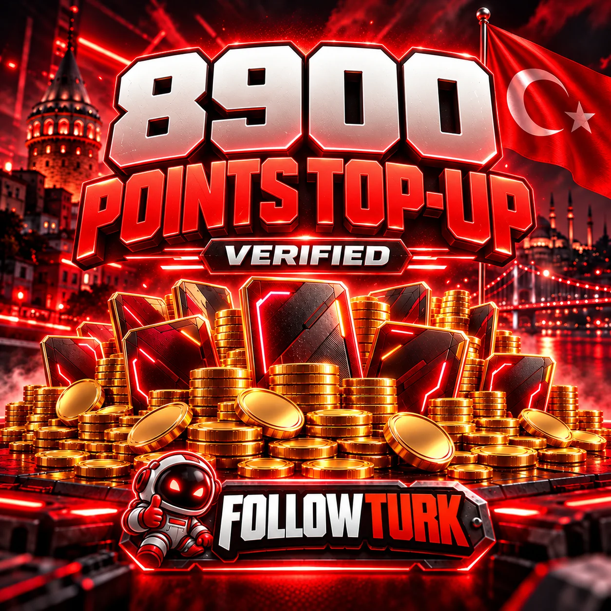 Turquia 8900 VP (Valo Points TR) - FollowTurk